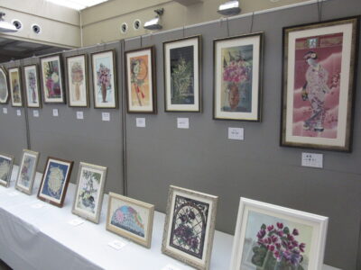 花のおしばな絵画展