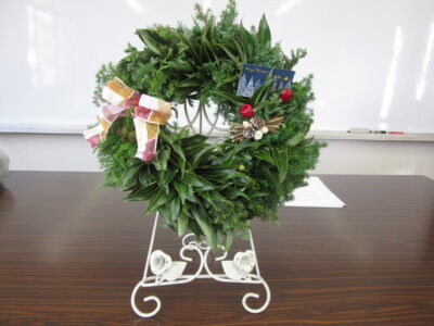 クリスマスリースを作ろう